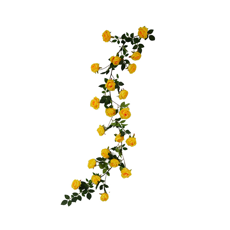 仿真玫瑰花网红花墙瀑布墙壁