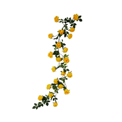 仿真玫瑰花网红花墙瀑布墙壁