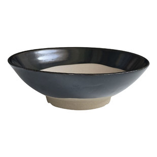 仿古酒碗老式土碗摔酒碗粗陶扣肉碗蒸碗火锅油碟碗菜碗黑色土陶碗