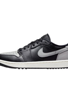 耐克男女鞋Air Jordan 1 AJ1黑灰色低帮板鞋复古篮球鞋DD9315-001