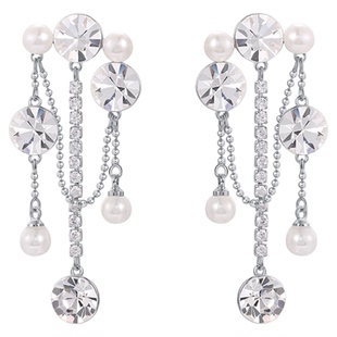 abyb星光熠熠长流苏耳环轻奢高级小众独特高级耳环精致耳饰女