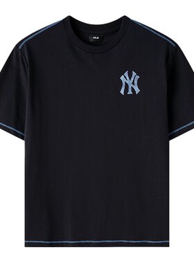 【自营】MLB美职棒儿童短袖T恤运动服男童女童休闲半袖7ATSM1263