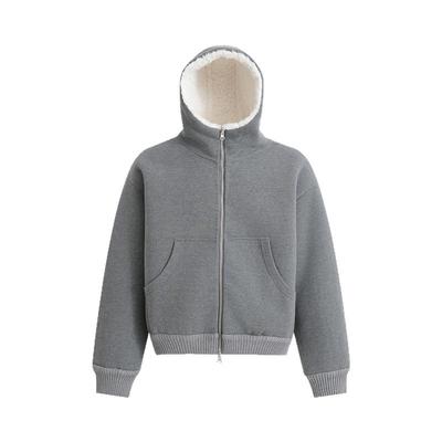 GRNL御寒王重磅加绒连帽卫衣外套