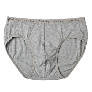 男式短裤莘迪金K 108B  舒适透气莫代尔大小孩成人男式三角内裤