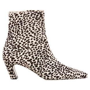 Flattered Xena女士麂皮时装靴尖头高跟短靴显瘦瘦靴踝靴2026新品