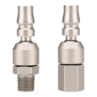 气动万向快速接头C式气管接头空压机钉枪工具360度旋转公接头20PM