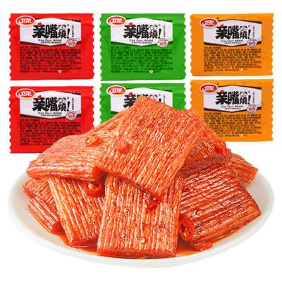 卫龙辣条亲嘴烧小面筋儿时经典