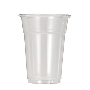 500ml一次性高透pet塑料冷饮400美式冰咖啡杯350ml奶茶杯带盖100