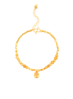 盈国【小胖福手链】金色时尚手链