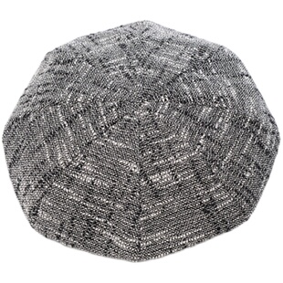 MOREZON【Millionaire octangle beret】亚麻八角贝雷帽男女春夏