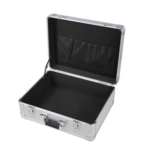 加厚带锁箱子储物箱铝合金盒大号收纳箱整理箱特大超大容量收容箱