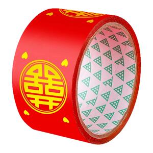 结婚喜字胶带婚礼主题红色双喜
