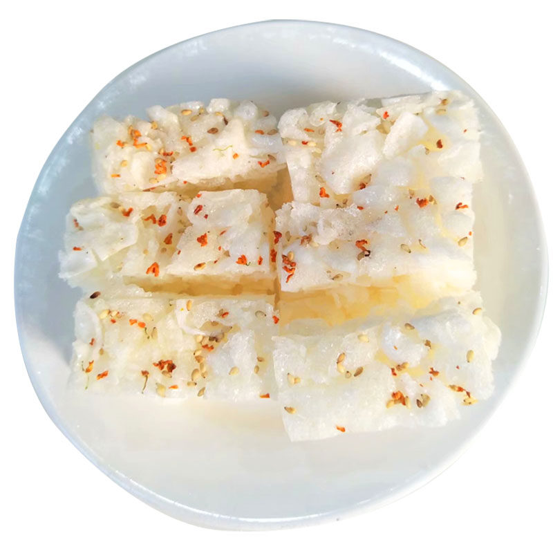 浙江温州特产芝麻桂花玉芙蓉糖糕手工传统中式糕点办公室解馋零食