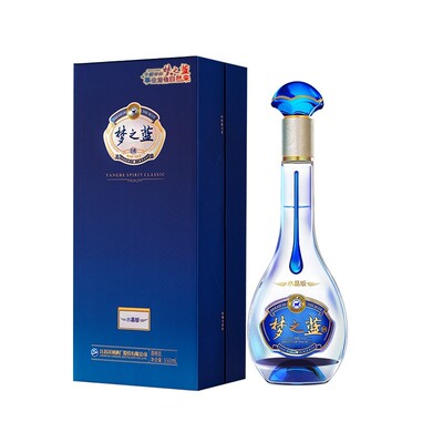 洋河梦之蓝水晶版52度550mL