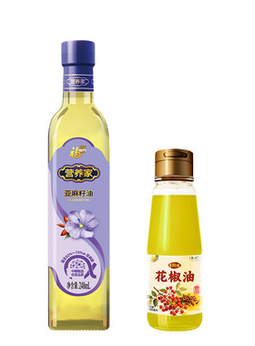 中粮福临门营养亚麻籽油248ml