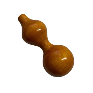 细腰木葫芦绕指柔手捻实木把件木质葫芦福禄随身木雕饰品