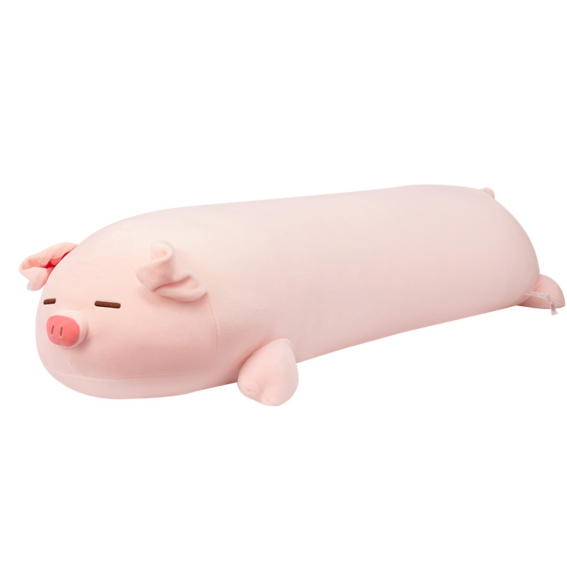 MINISO名创优品小猪长条抱枕侧睡夹腿专用玩偶睡觉抱生日礼物女生