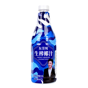 椰汁2大瓶1.25升生榨椰子汁无添加蔗糖椰香浓郁宴会聚餐家庭装