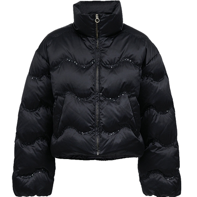 VeroModa亮片点缀羽绒服