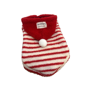 Treasure Tail 小红帽绒衣新年宠物棉衣猫咪狗狗冬季喜庆拜年衣服