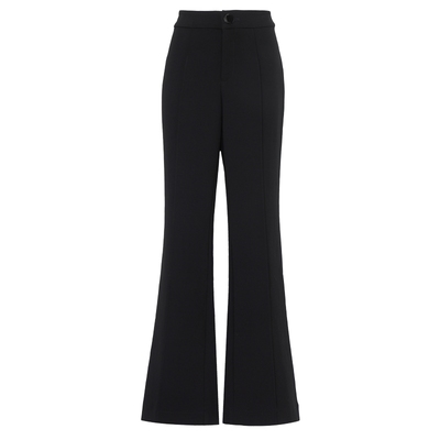 马天奴醋纤混纺微喇裤