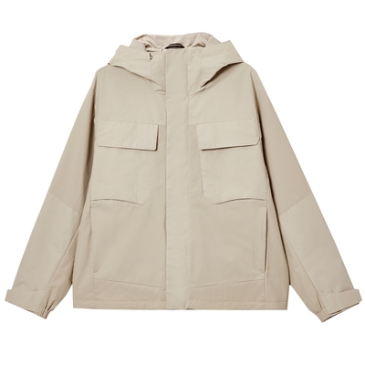 【AT系列】杰克琼斯男装春季夹克上衣外套宽松连帽长袖时尚舒适潮