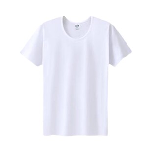 上海菊花牌短袖中老年人宽松全棉纯棉老头衫正品薄款背心吸汗汗衫