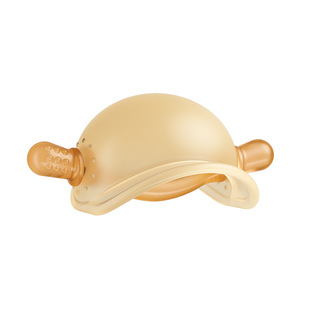 超软实心~帽子牙胶婴儿防吃手蘑菇咬胶宝宝口欲出牙小月龄磨牙棒