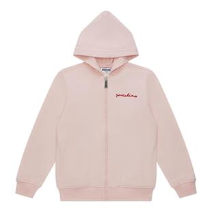 【新年特享5折起】Moschino/莫斯奇诺 儿童泰迪熊徽标连帽外套