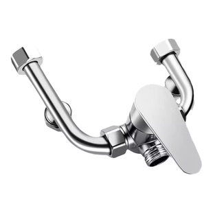 电热水器混水阀u型不锈钢通用浴室淋浴混合冷热水龙头开关阀配件