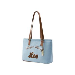 Lee官方新款秋季百搭托特包女大学生潮流上课电脑包大容量单肩包