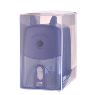 削笔器得力0635卷笔刀手摇削笔机学生铅笔削笔器转笔刀笔刨转笔刀