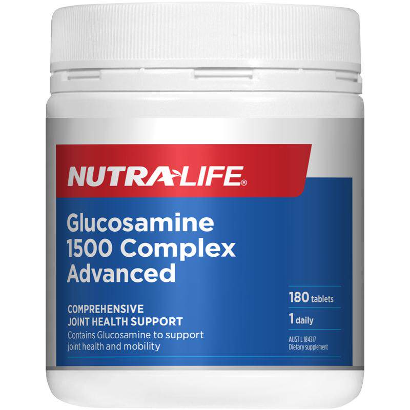【自营】Nutralife纽乐氨糖维骨力新西兰进口关节灵软骨素180片