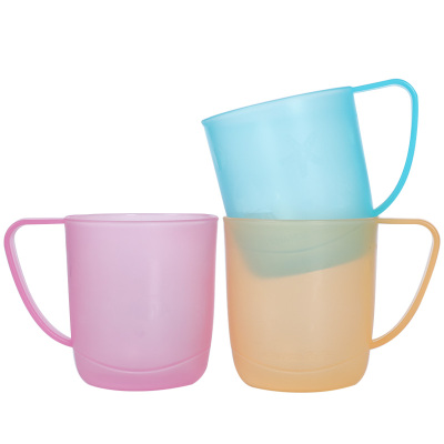 茶花漱口杯塑料套装情侣牙刷杯