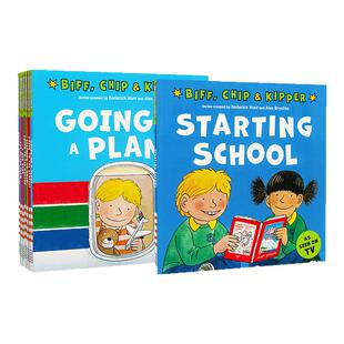 牛津阅读树分级阅读绘本Biff Chip Kipper First Experiences8册生活体验套装英文原版Oxford reading tree幼儿童早教启蒙英语读物