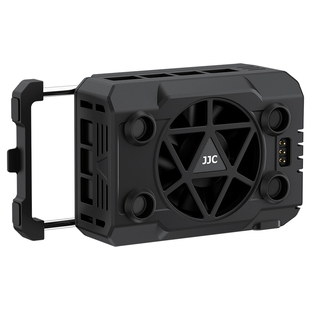 JJC 相机直播散热器半导体制冷降温风扇适用索尼A7M4 ZVE10II A7C2佳能R50 R6II微单XT4单反视频录制神器静音