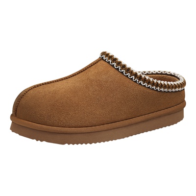 UG款包头一脚蹬棉鞋雪地靴