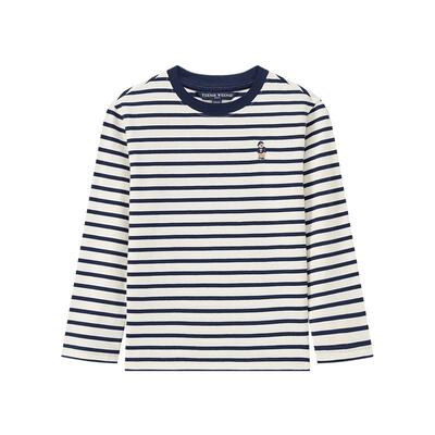 TeenieWeenieKids条纹长袖T恤