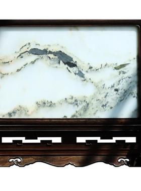 知府老挝大红酸枝中式客厅插屏