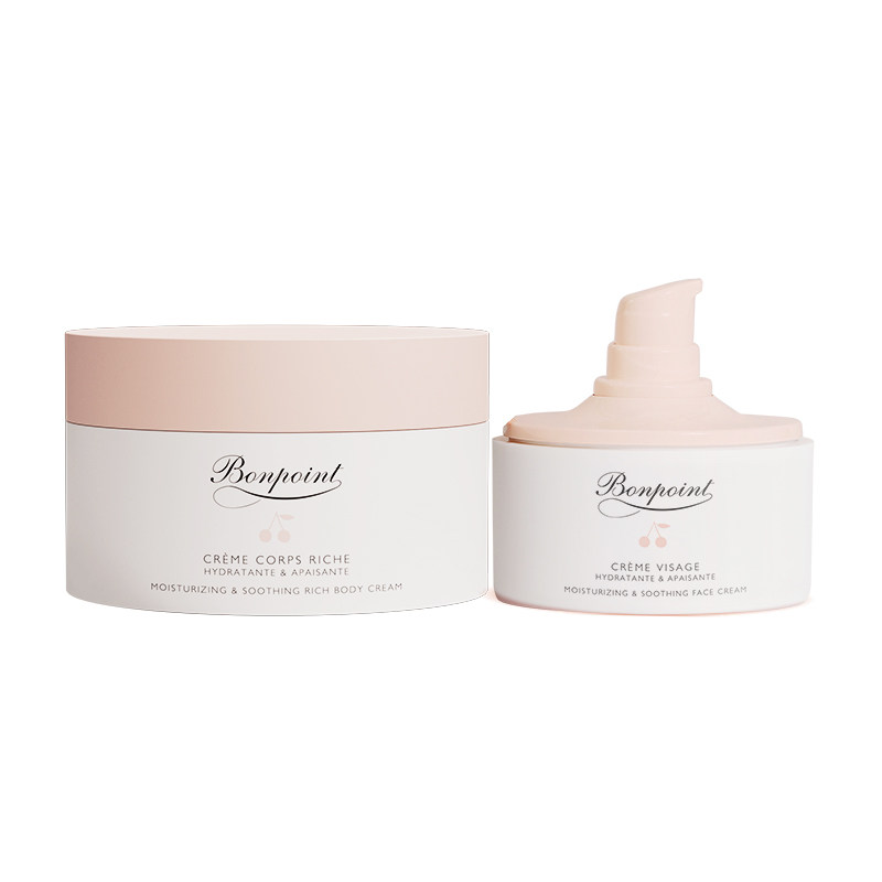 Bonpoint小樱桃春夏保湿面霜50ml沐浴洗护二合一滋润护肤送礼套装