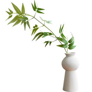 南十字星 仿真竹子中式插花客厅茶室禅意装饰竹叶枝假花植物造景