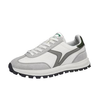 贵人鸟运动鞋女2025冬冬新款革面灰色复古鞋增高阿甘鞋休闲鞋女款