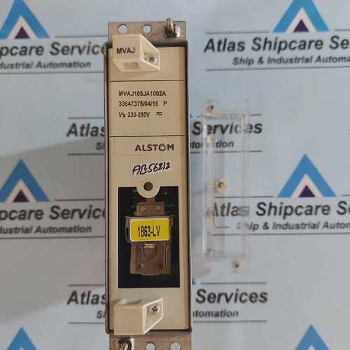 ALSTOM MVAJ105JA1002A TRIPPING CONTROL RELAY