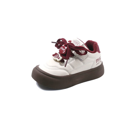 女童棉鞋冬季新款加绒百搭板鞋