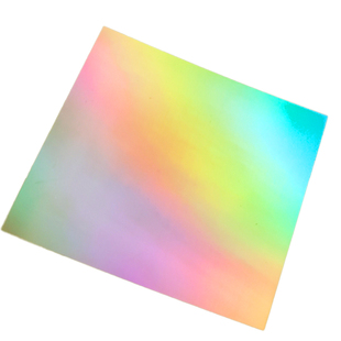 为纳大尺寸高精度全息衍射透射光栅PET光谱分光教学演示实验45x45