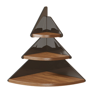 桌面转角杯架亚克力杯子收纳置物架餐桌台面高级感轻奢水杯餐边柜