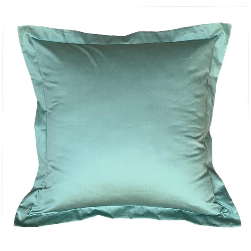 60支纯棉65x65卧室正方形ins抱枕套*60cm45*50床头上大靠垫不含芯