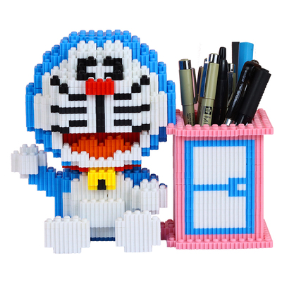 纸巾盒手工拼装礼物积木笔筒diy