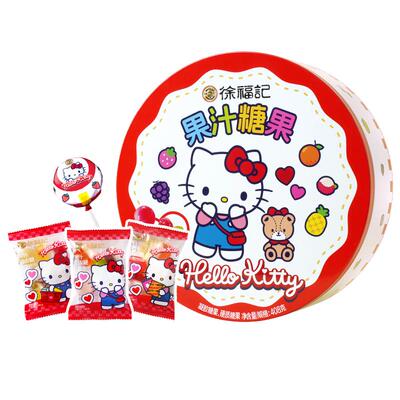 徐福记卡通果汁糖果礼盒408g