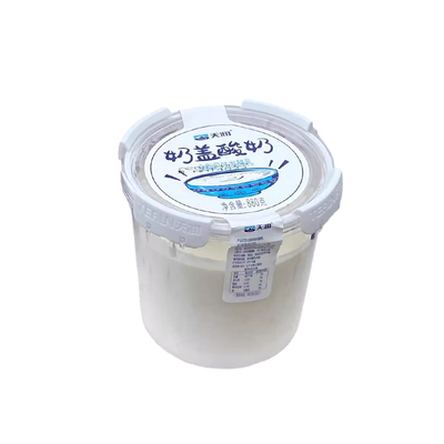 天润酸奶新疆天润奶皮子酸奶奶盖桶装低温酸奶发酵乳880g*2桶装